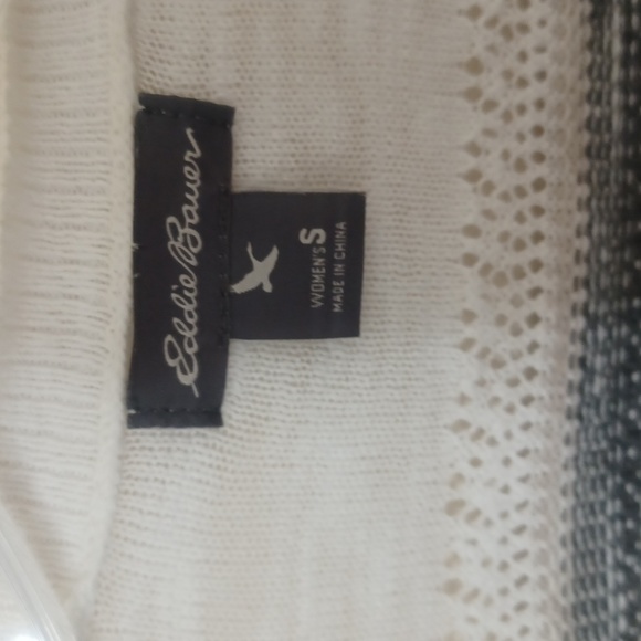 Eddie Bauer open front knit cardigan long sleeve size small - Picture 4 of 6